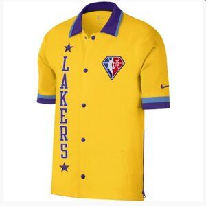 NEW! NBA Los Angeles Lakers Showtime Warmup Nike Mixtape Edition - Size Large